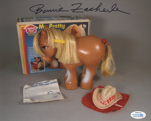 BONNIE ZACHERLE SIGNED MY LITTLE PONY 8X10 PHOTO 4 ACOA