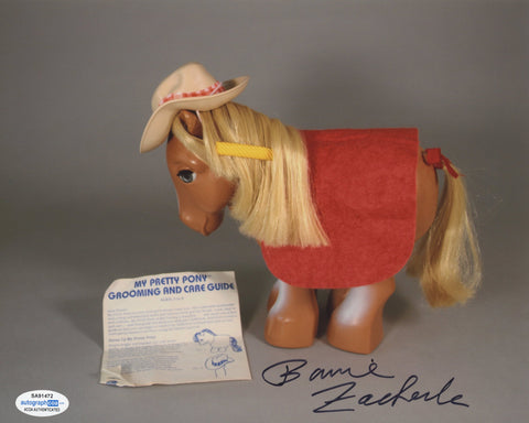 BONNIE ZACHERLE SIGNED MY LITTLE PONY 8X10 PHOTO 5 ACOA