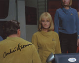 ANDREA DROMM SIGNED STAR TREK: THE ORIGINAL SERIES 8X10 PHOTO 2 ACOA