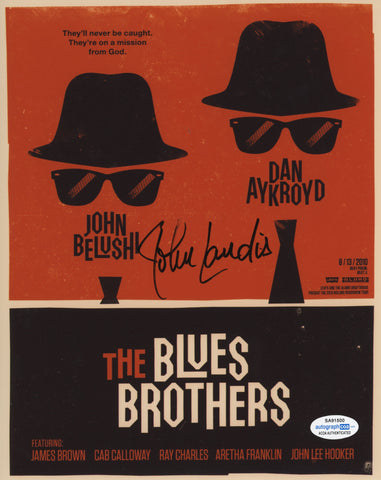 JOHN LANDIS SIGNED THE BLUES BROTHERS 8X10 PHOTO 4 ACOA