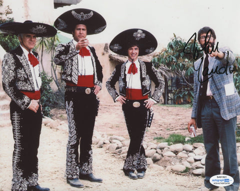JOHN LANDIS SIGNED THREE AMIGOS! 8X10 PHOTO ACOA