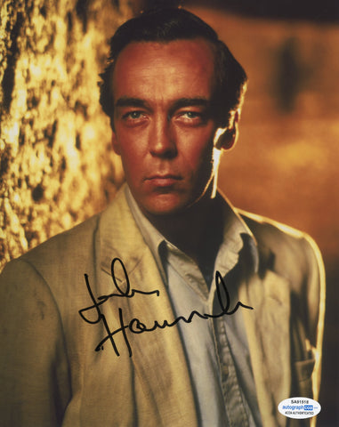 JOHN HANNAH SIGNED THE MUMMY RETURNS 8X10 PHOTO ACOA