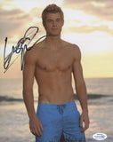 LUKE MITCHELL SIGNED HOME AND AWAY 8X10 PHOTO ACOA
