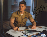 LUKE MITCHELL SIGNED THE CODE 8X10 PHOTO 2 ACOA