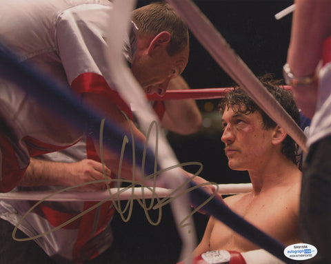 AARON ECKHART SIGNED BLEED FOR THIS 8X10 PHOTO 2 ACOA