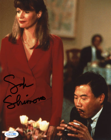 SAB SHIMONO SIGNED BLIND DATE 8X10 PHOTO ACOA