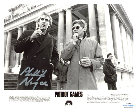 PHILLIP NOYCE SIGNED PATRIOT GAMES 8X10 PHOTO 2 ACOA