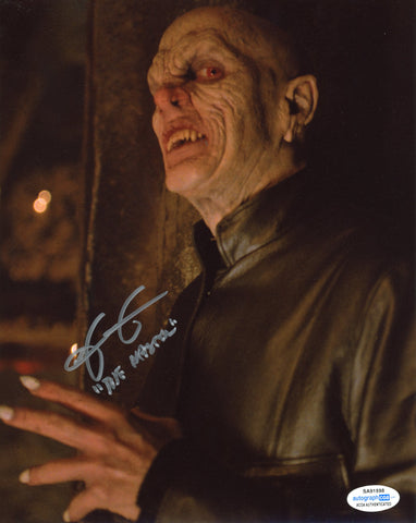 MARK METCALF SIGNED BUFFY THE VAMPIRE SLAYER 8X10 PHOTO 2 ACOA