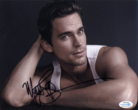 MATT BOMER SIGNED 8X10 PHOTO 6 ACOA