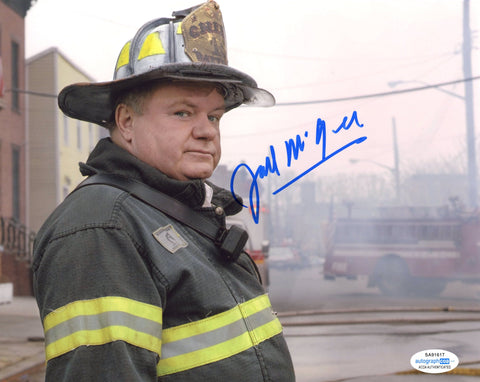 JACK MCGEE SIGNED CHICAGO FIRE 8X10 PHOTO ACOA