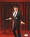 MICHAEL C HALL SIGNED DEXTER 8X10 PHOTO ACOA