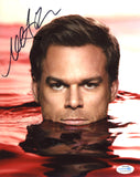 MICHAEL C HALL SIGNED DEXTER 8X10 PHOTO 6 ACOA