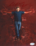 MICHAEL C HALL SIGNED DEXTER 8X10 PHOTO 12 ACOA