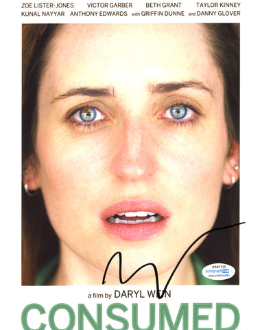 ZOE LISTER-JONES SIGNED CONSUMED 8X10 PHOTO 2 ACOA