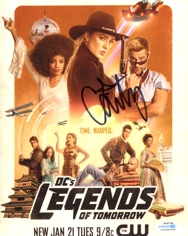 CAITY LOTZ SIGNED DC'S LEGENDS OF TOMORROW 8X10 PHOTO ACOA
