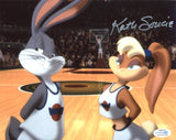 KATH SOUCIE SIGNED SPACE JAM 8X10 PHOTO ACOA