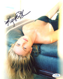 KELLY LYNCH SIGNED 8X10 PHOTO 4 ACOA