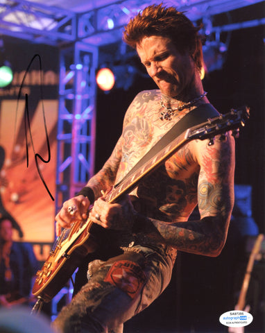 JOSH TODD SIGNED BUCKCHERRY 8X10 PHOTO 6 ACOA