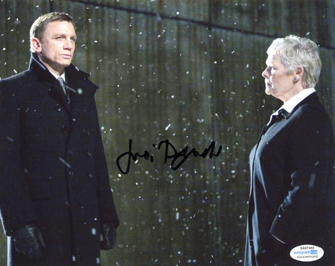 JUDI DENCH SIGNED QUANTUM OF SOLACE 8X10 PHOTO ACOA