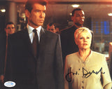 JUDI DENCH SIGNED THE WORLD IS NOT ENOUGH 8X10 PHOTO ACOA