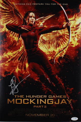 FRANCIS LAWRENCE SIGNED THE HUNGER GAMES: MOCKINGJAY PART 2 12X18 MOVIE POSTER ACOA