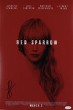 FRANCIS LAWRENCE SIGNED RED SPARROW 12X18 MOVIE POSTER ACOA
