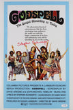 STEPHEN SCHWARTZ SIGNED GODSPELL 12X18 MOVIE POSTER ACOA