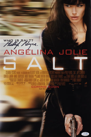 PHILLIP NOYCE SIGNED SALT 12X18 MOVIE POSTER ACOA