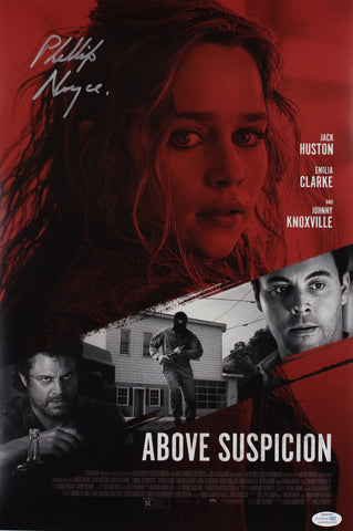 PHILLIP NOYCE SIGNED ABOVE SUSPICION 12X18 MOVIE POSTER ACOA