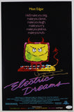 VIRGINIA MADSEN SIGNED ELECTRIC DREAMS 12X18 MOVIE POSTER ACOA