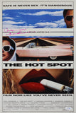 VIRGINIA MADSEN SIGNED THE HOT SPOT 12X18 MOVIE POSTER ACOA