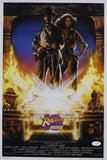 KAREN ALLEN SIGNED INDIANA JONES RAIDERS OF THE LOST ARK 12X18 MOVIE POSTER ACOA