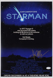 KAREN ALLEN SIGNED STARMAN 12X18 MOVIE POSTER 2 ACOA