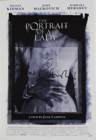 JANE CAMPION SIGNED THE PORTRAIT OF A LADY 12X18 MOVIE POSTER ACOA