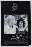 JOHN LITHGOW SIGNED TERMS OF ENDEARMENT 12X18 MOVIE POSTER ACOA