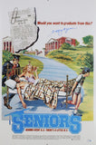 JEFFREY BYRON SIGNED THE SENIORS 12X18 MOVIE POSTER ACOA