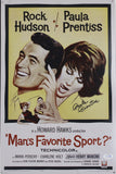 PAULA PRENTISS SIGNED MAN'S FAVORITE SPORT? 12X18 MOVIE POSTER ACOA