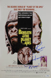 LINDA HARRISON SIGNED BENEATH THE PLANET OF THE APES 12X18 MOVIE POSTER 3 ACOA