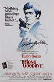 ELLIOTT GOULD SIGNED THE LONG GOODBYE 12X18 MOVIE POSTER ACOA