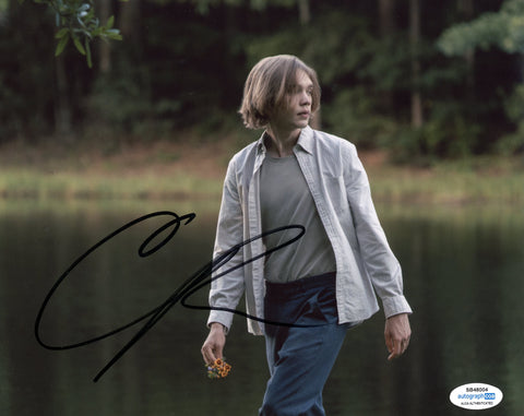 CHARLIE PLUMMER SIGNED LOOKING FOR ALASKA 8X10 PHOTO ACOA