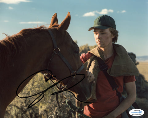 CHARLIE PLUMMER SIGNED LEAN ON PETE 8X10 PHOTO 3 ACOA