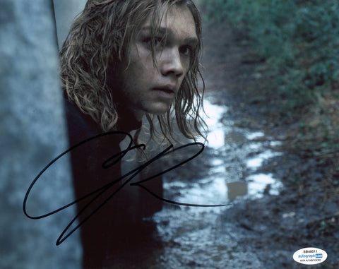 CHARLIE PLUMMER SIGNED ALL THE MONEY IN THE WORLD 8X10 PHOTO 3 ACOA