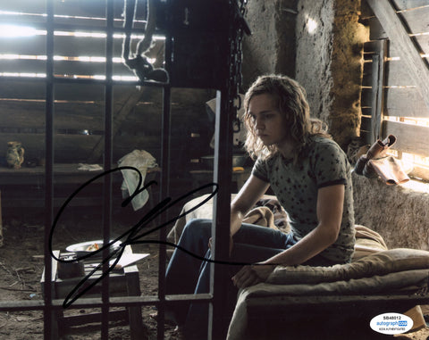CHARLIE PLUMMER SIGNED ALL THE MONEY IN THE WORLD 8X10 PHOTO 4 ACOA