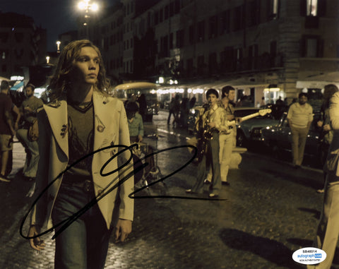 CHARLIE PLUMMER SIGNED ALL THE MONEY IN THE WORLD 8X10 PHOTO 6 ACOA