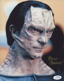 MARC ALAIMO SIGNED STAR TREK DEEP SPACE NINE 8X10 PHOTO ACOA