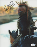 WES STUDI SIGNED DANCES WITH WOLVES 8X10 PHOTO 2 ACOA