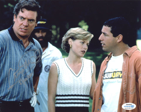 CHRISTOPHER MCDONALD SIGNED HAPPY GILMORE 8X10 PHOTO ACOA