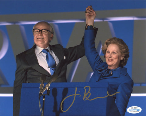 JIM BROADBENT SIGNED THE IRON LADY 8X10 PHOTO ACOA