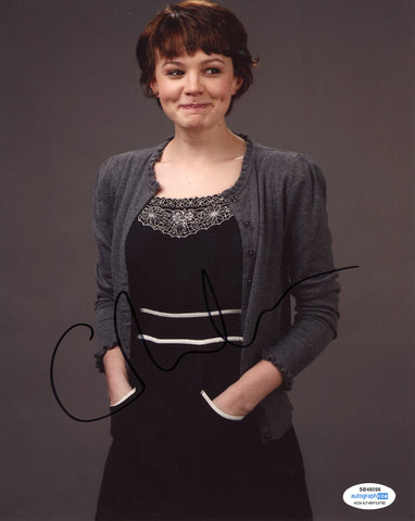CAREY MULLIGAN SIGNED 8X10 PHOTO 2 ACOA