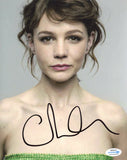 CAREY MULLIGAN SIGNED 8X10 PHOTO 5 ACOA